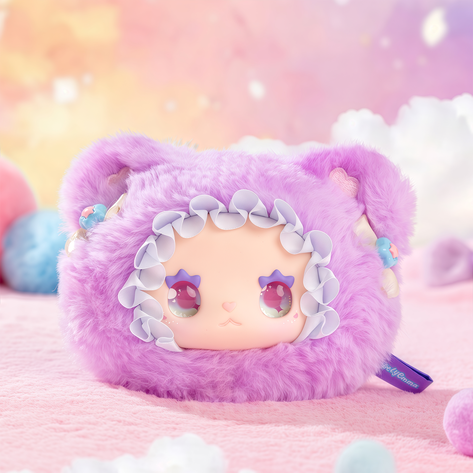 【LUCKY EMMA】LOVELYEMMA コインケース・キーホルダー・マスコット・ぬいぐるみ・ブラインドボックス・ふわふわ・可愛い・癒し|undefined
