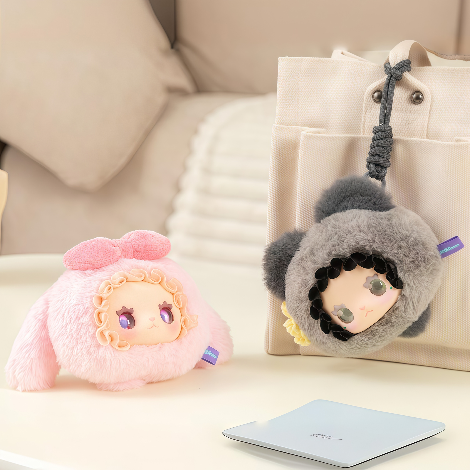 【LUCKY EMMA】LOVELYEMMA コインケース・キーホルダー・マスコット・ぬいぐるみ・ブラインドボックス・ふわふわ・可愛い・癒し|undefined
