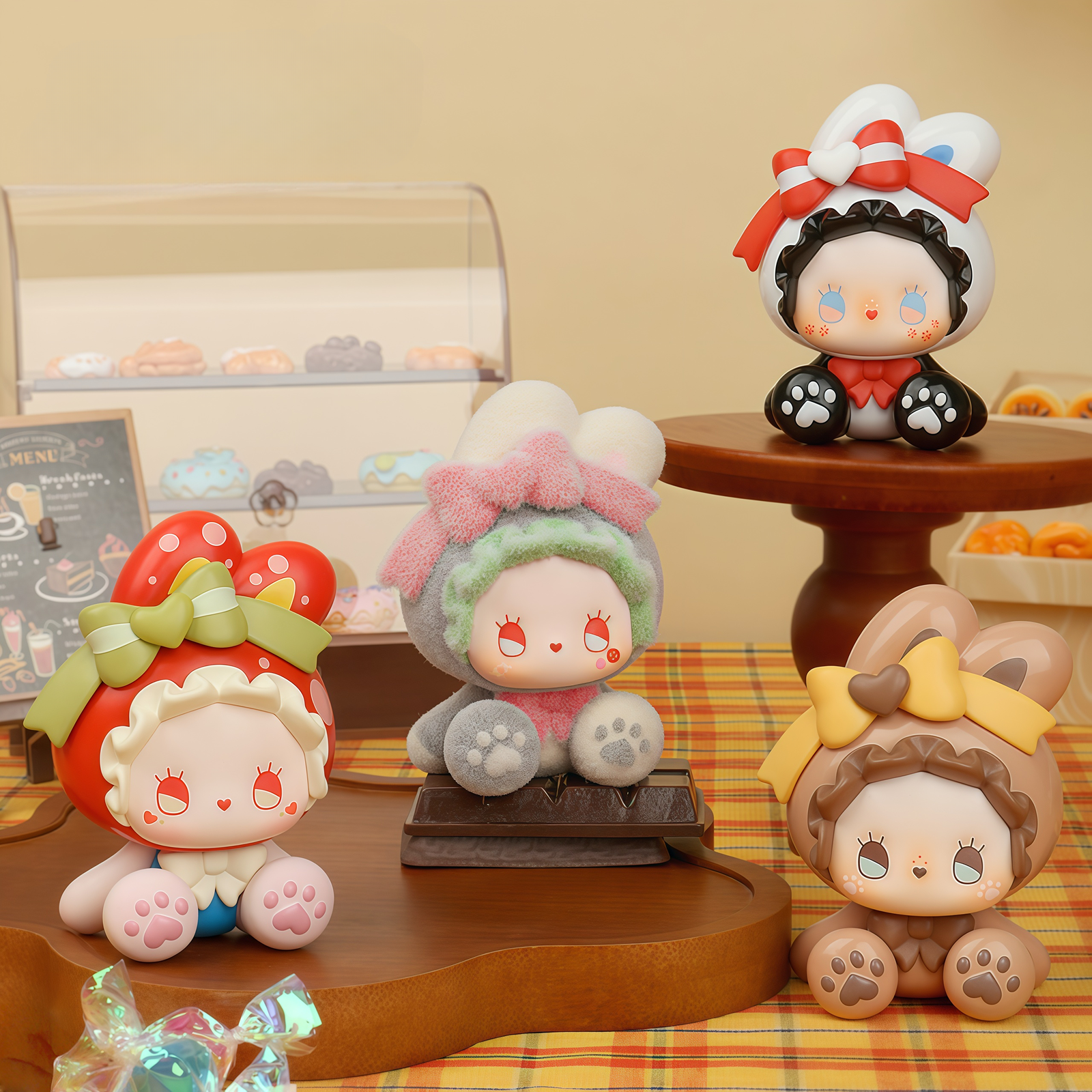【LUCKY EMMA】ウサギちゃんのコレクションフィギュア・EMMAシリーズ・コレクター向け・第一弾|undefined