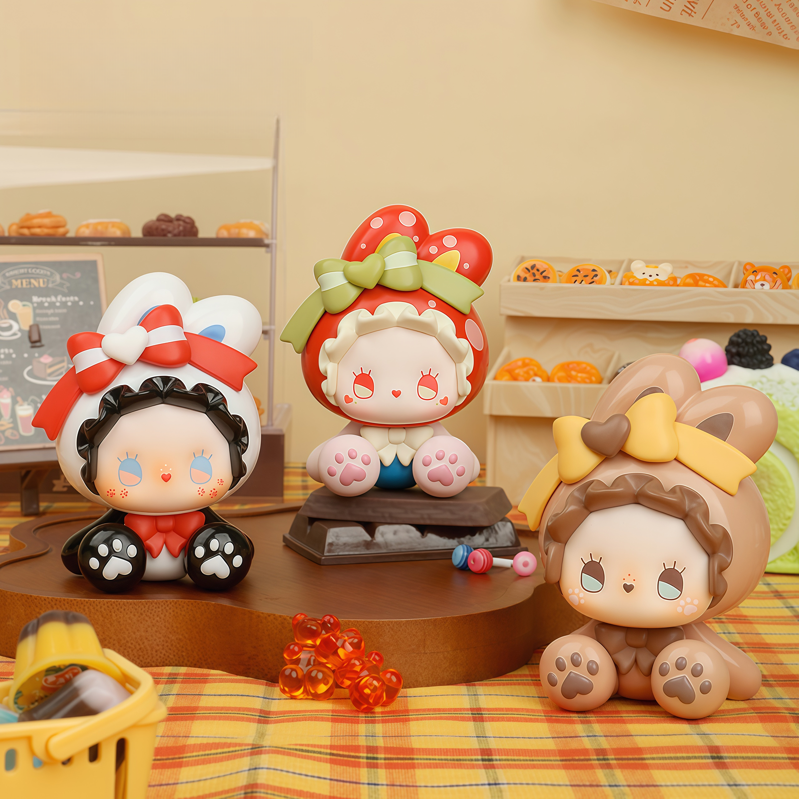 【LUCKY EMMA】ウサギちゃんのコレクションフィギュア・EMMAシリーズ・コレクター向け・第一弾|undefined