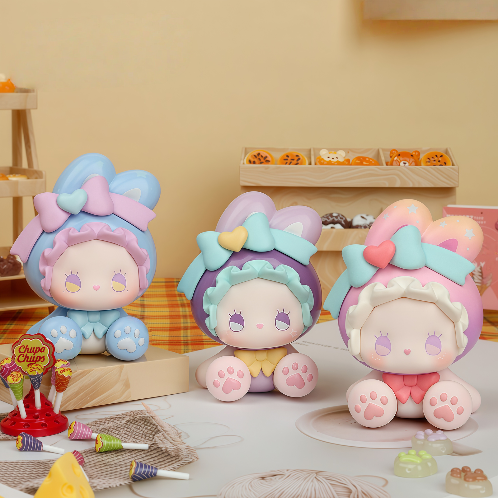 【LUCKY EMMA】ウサギちゃんのコレクションフィギュア・EMMAシリーズ・コレクター向け・第一弾|undefined