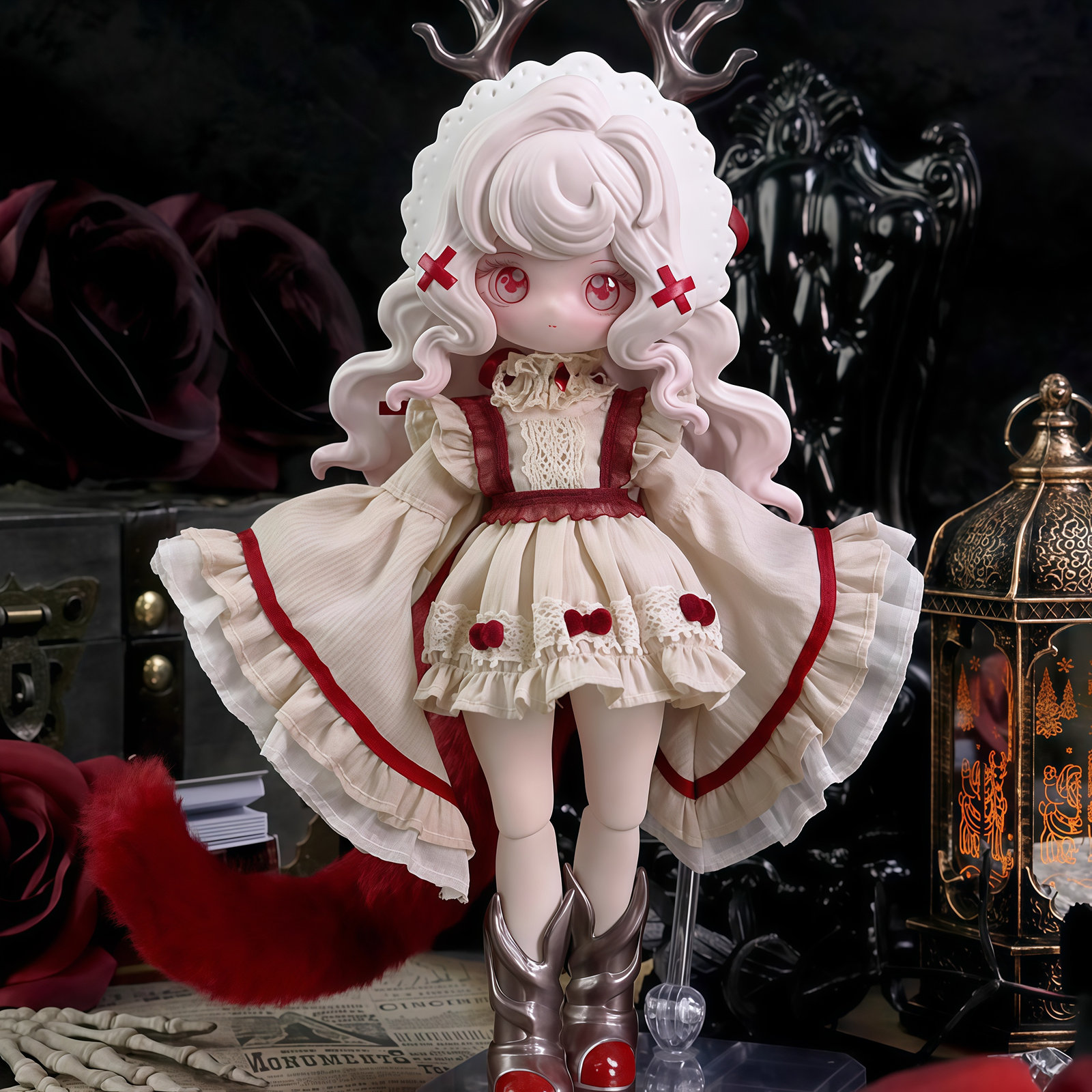 【LUCKY EMMA】BJDドール・ブラインドボックス・ラッキーエマ・ハッピーエンジン・可愛い・ルルリン物語シリーズ可動フィギュア|undefined