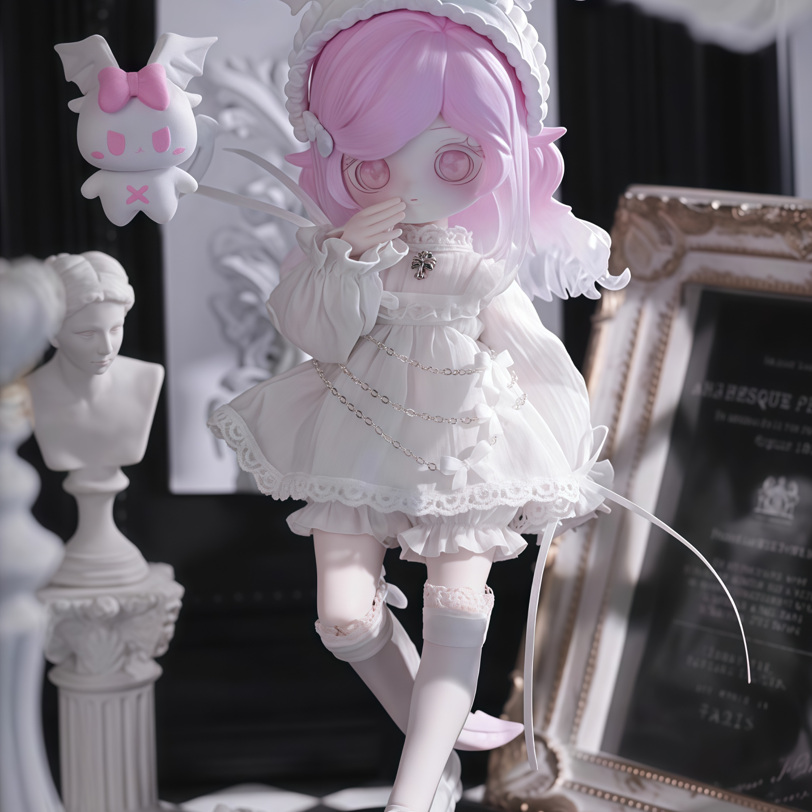 【LUCKY EMMA】BJDドール・ブラインドボックス・ラッキーエマ・ハッピーエンジン・可愛い・ルルリン物語シリーズ可動フィギュア|undefined