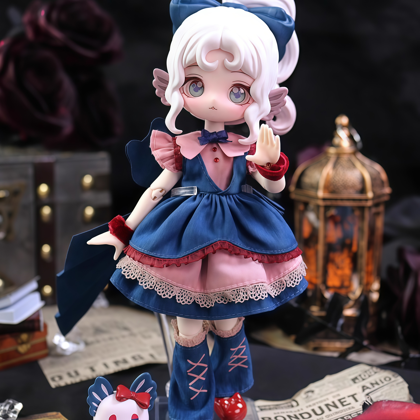 【LUCKY EMMA】BJDドール・ブラインドボックス・ラッキーエマ・ハッピーエンジン・可愛い・ルルリン物語シリーズ可動フィギュア|undefined