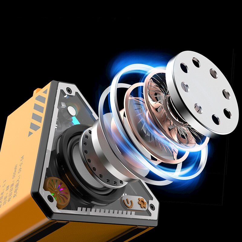 ワイヤレススピーカー｜Bluetooth対応・HiFi高音質・重低音・ポータブル・メカデザイン・かっこいい・アウトドア向け|undefined