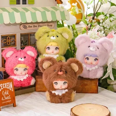 【Nommi】米宝4代目マスコット・バッグチャーム・かわいい・ふわふわ・プレゼント・お土産・おしゃれ・置き物