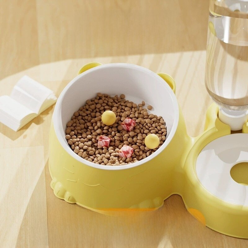 猫ボウル｜二重・自動給水・ペットフード・犬猫用・ステンレス・陶器・ペット用品|undefined