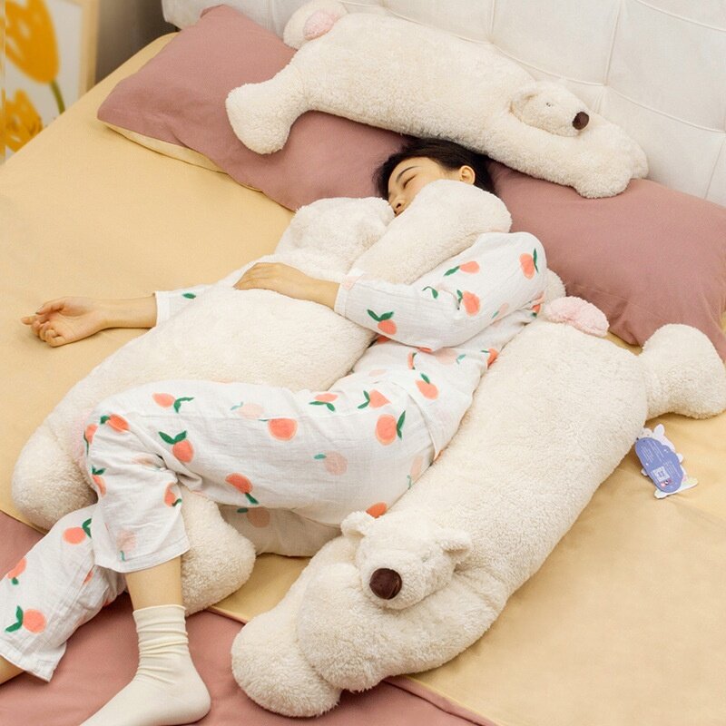 ぬいぐるみ｜シロクマ・抱き枕・プレゼント・誕生日・ふわふわ・可愛い・癒し|undefined
