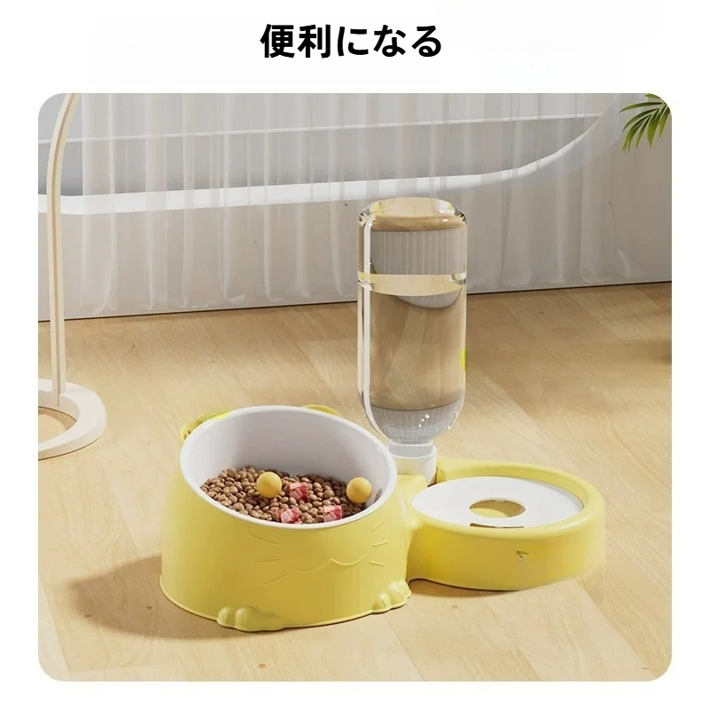 猫ボウル｜二重・自動給水・ペットフード・犬猫用・ステンレス・陶器・ペット用品|undefined