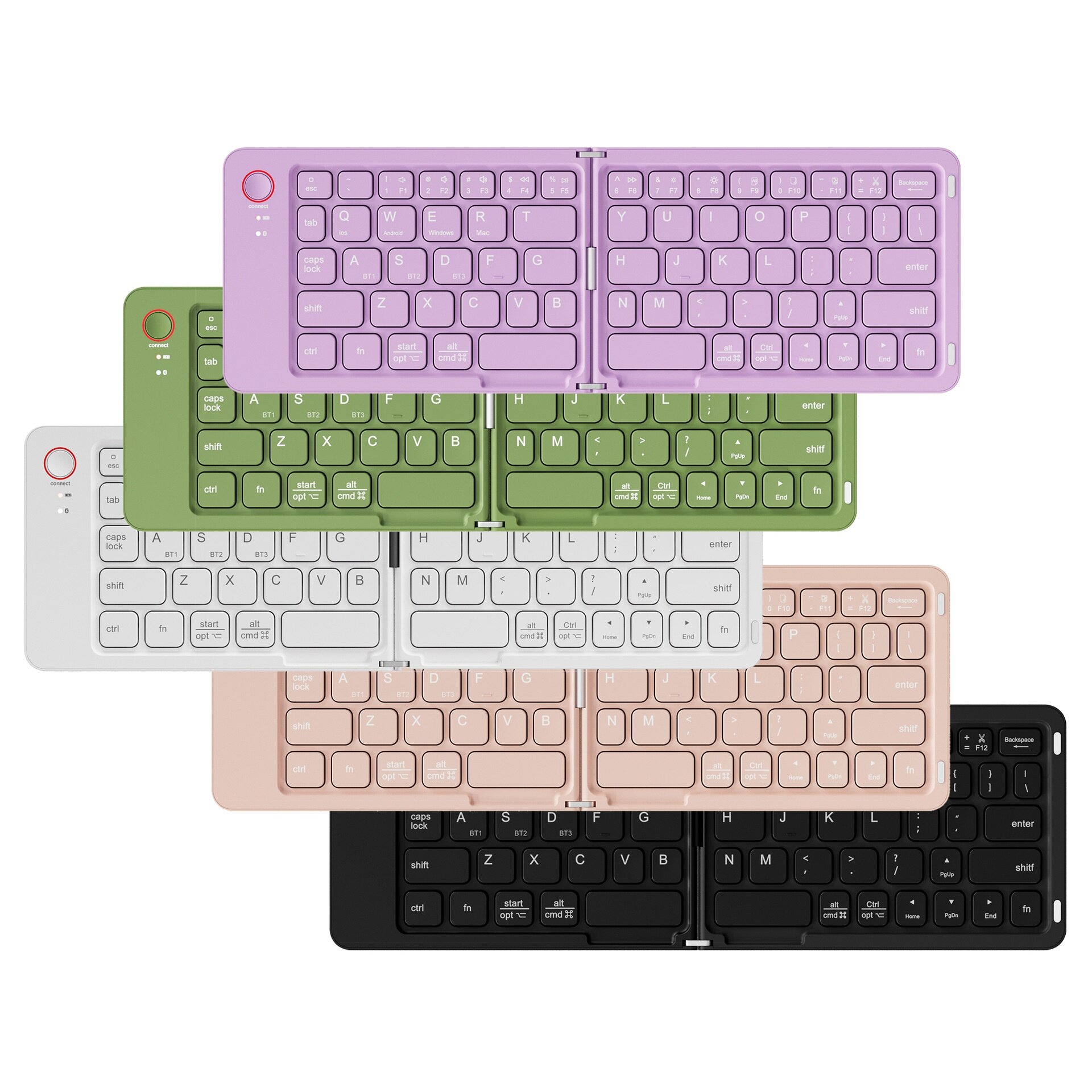ワイヤレスキーボード｜折りたたみ式・Bluetooth・ミニサイズ・ポータブル・ノートPC/スマホ対応・オフィスに最適|undefined