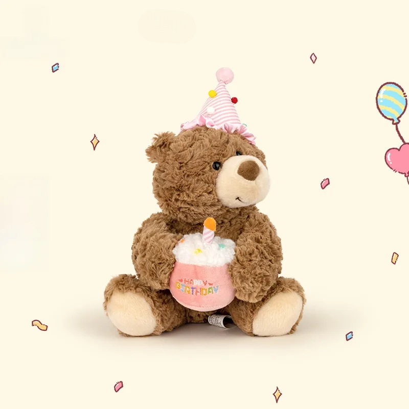 クマのぬいぐるみ｜誕生日ケーキトッパー・抱き枕・クレーンゲーム・誕生日プレゼント・正規品・可愛い・癒し系|undefined