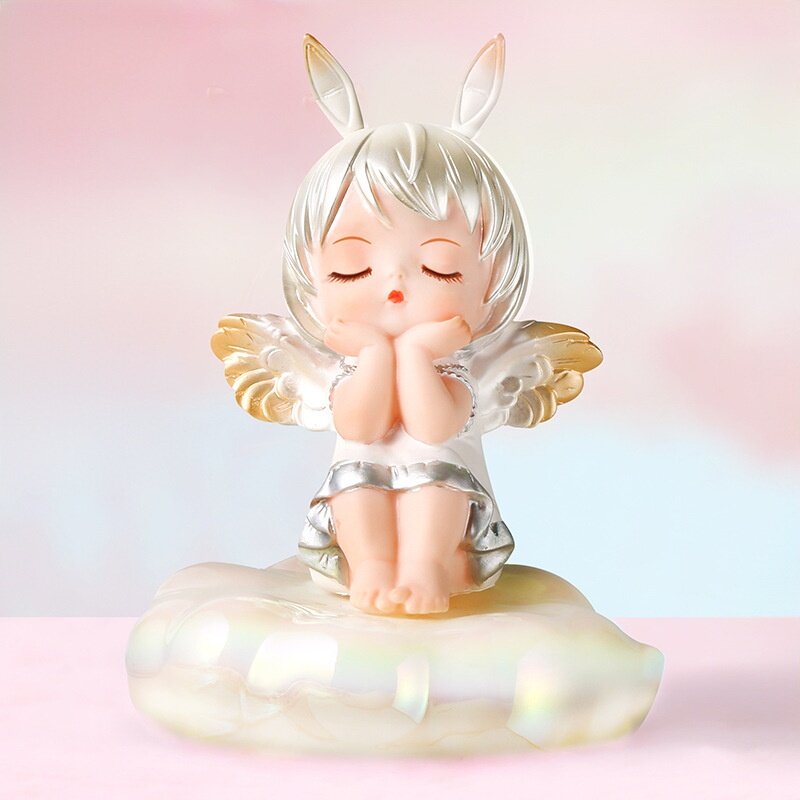 アニーベビー｜ラッキー・小さなランプ・装飾品・かわいい・夢のような天使・絶妙な夜の光・ギフト|undefined