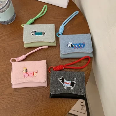 YOOYOOTOWN 二つ折り財布｜ミニ財布・カードケース・小銭入れ・高級感・おしゃれ・レディース