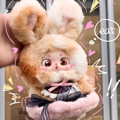 【BABY THREE】ぬいぐるみ・ブラインドボックス・トイフィギュア・ぽっちゃり・プレゼントに最適・何を食べようかな