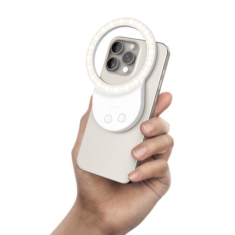 fotorgearスマホ撮影用ライト｜Magsafe対応・磁気吸着・小型・軽量・持ち運び便利・マクロ撮影・補助光|undefined