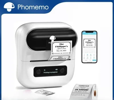 Phomemo M220ラベルプリンター｜高画質・Bluetooth対応・持ち運び便利・業務用・ロゴ作成・感熱