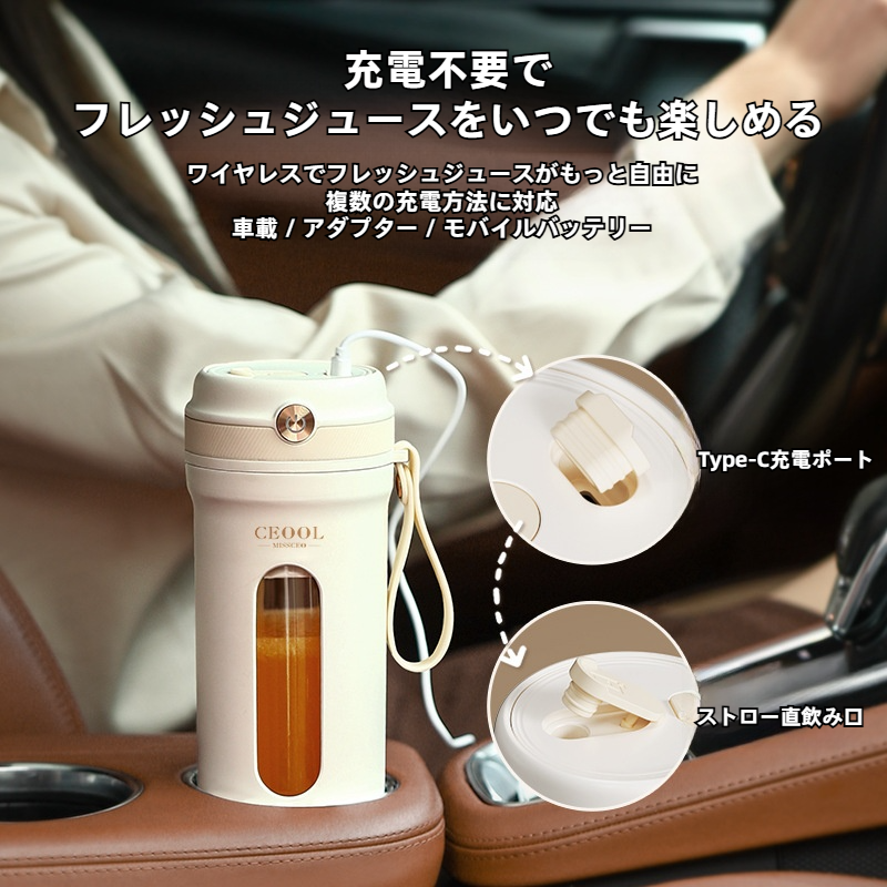 ジューサー｜小型・家庭用・ポータブル・多機能・電動・果物/野菜ジューサー・手軽にジュース|undefined