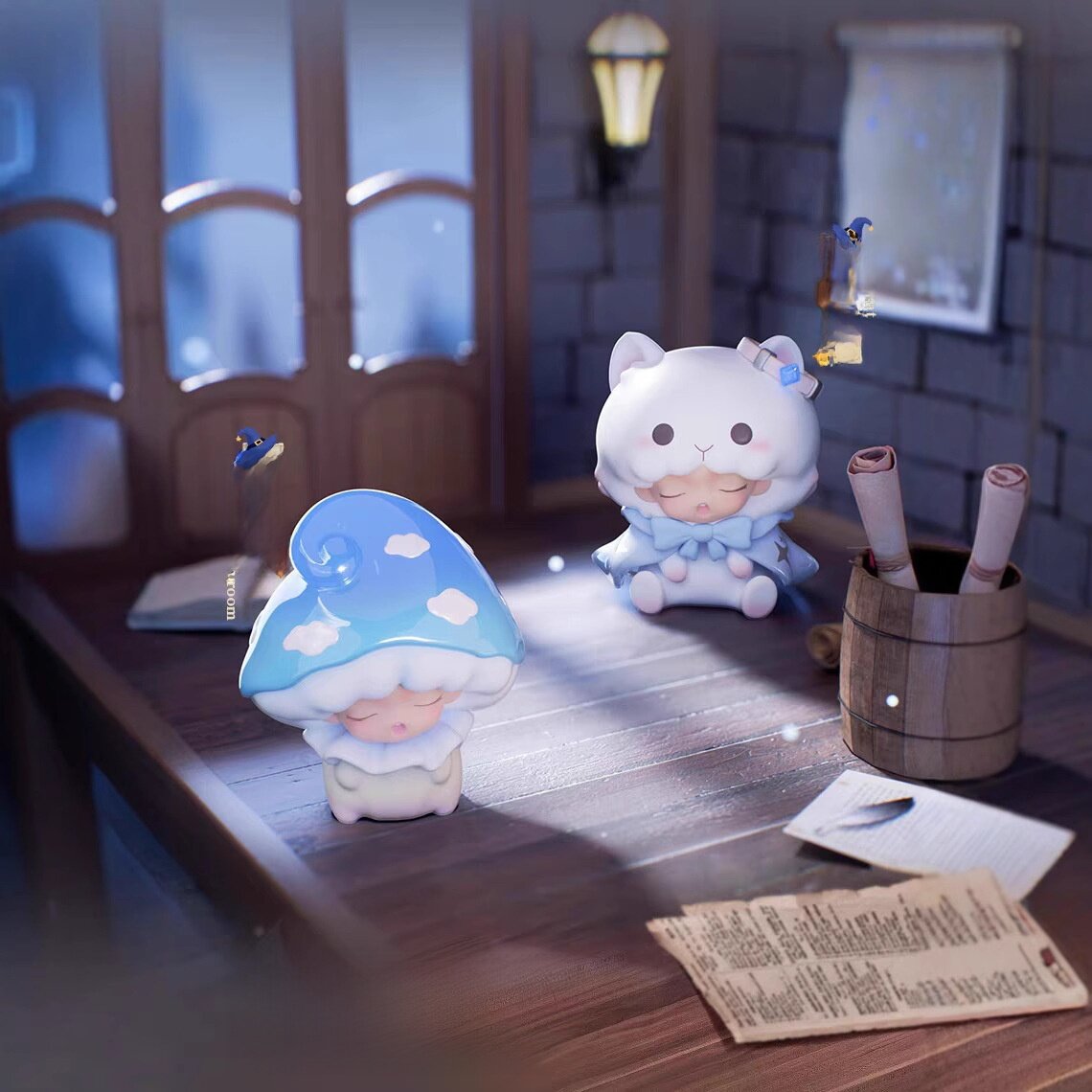 【YUMO】雲夢魔法修練マニュアル・ミニフィギュア・置き物・かわいい・癒し|undefined