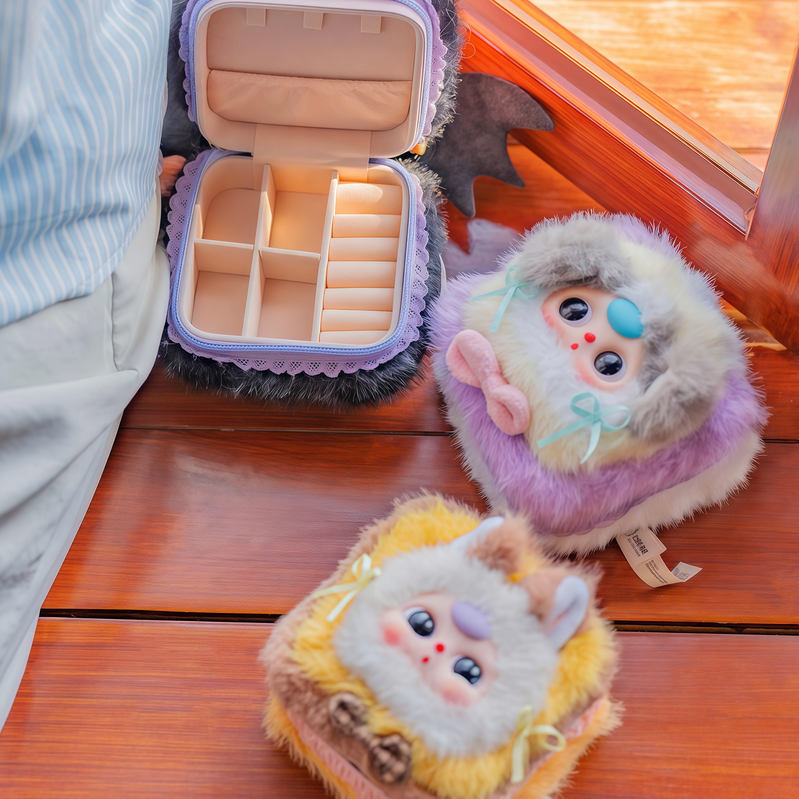 【BABY THREE】アクセサリーケース・ぬいぐるみ製・子供用・ブラインドボックス|undefined