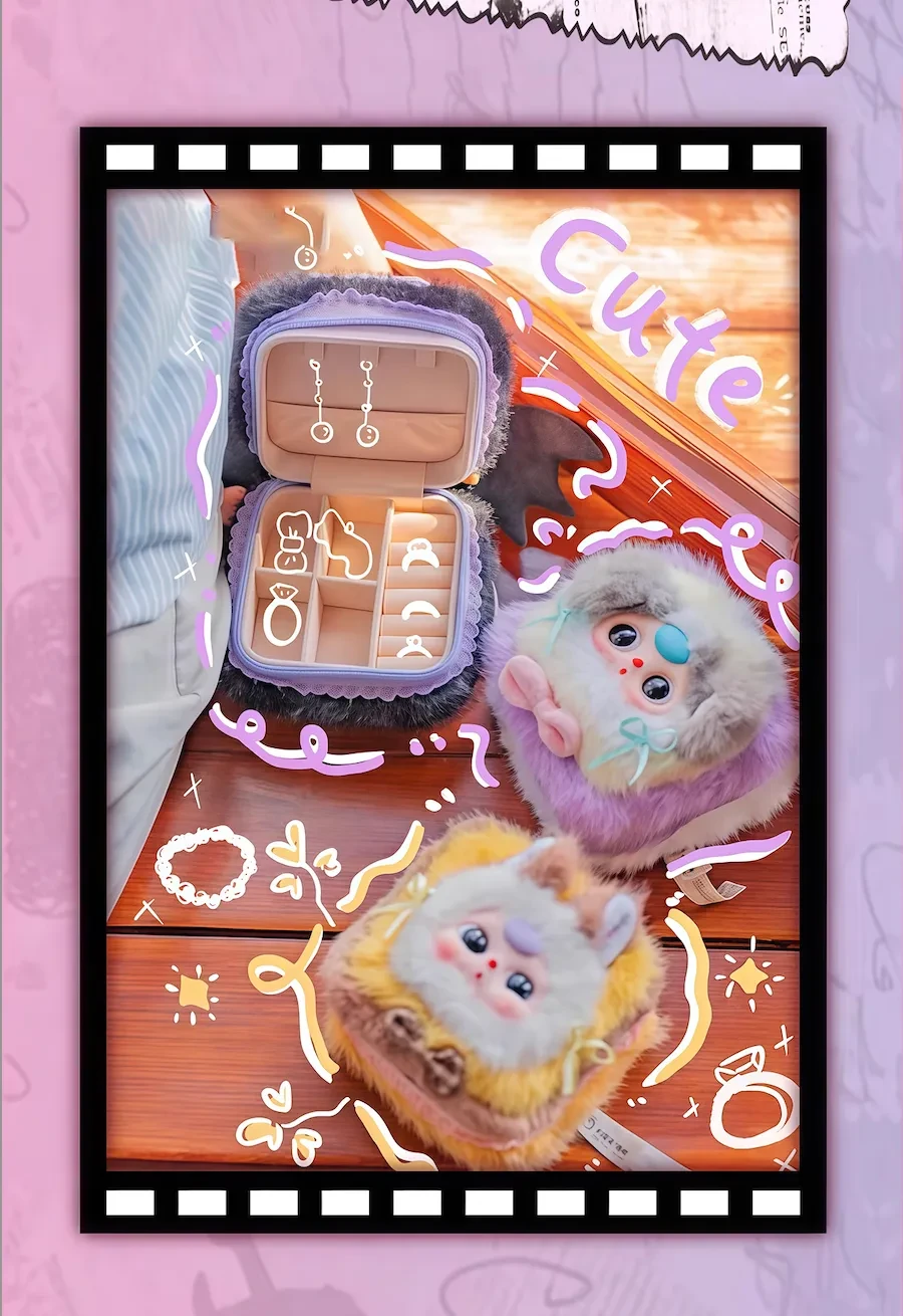 BABY THREE】アクセサリーケース・ぬいぐるみ製・子供用