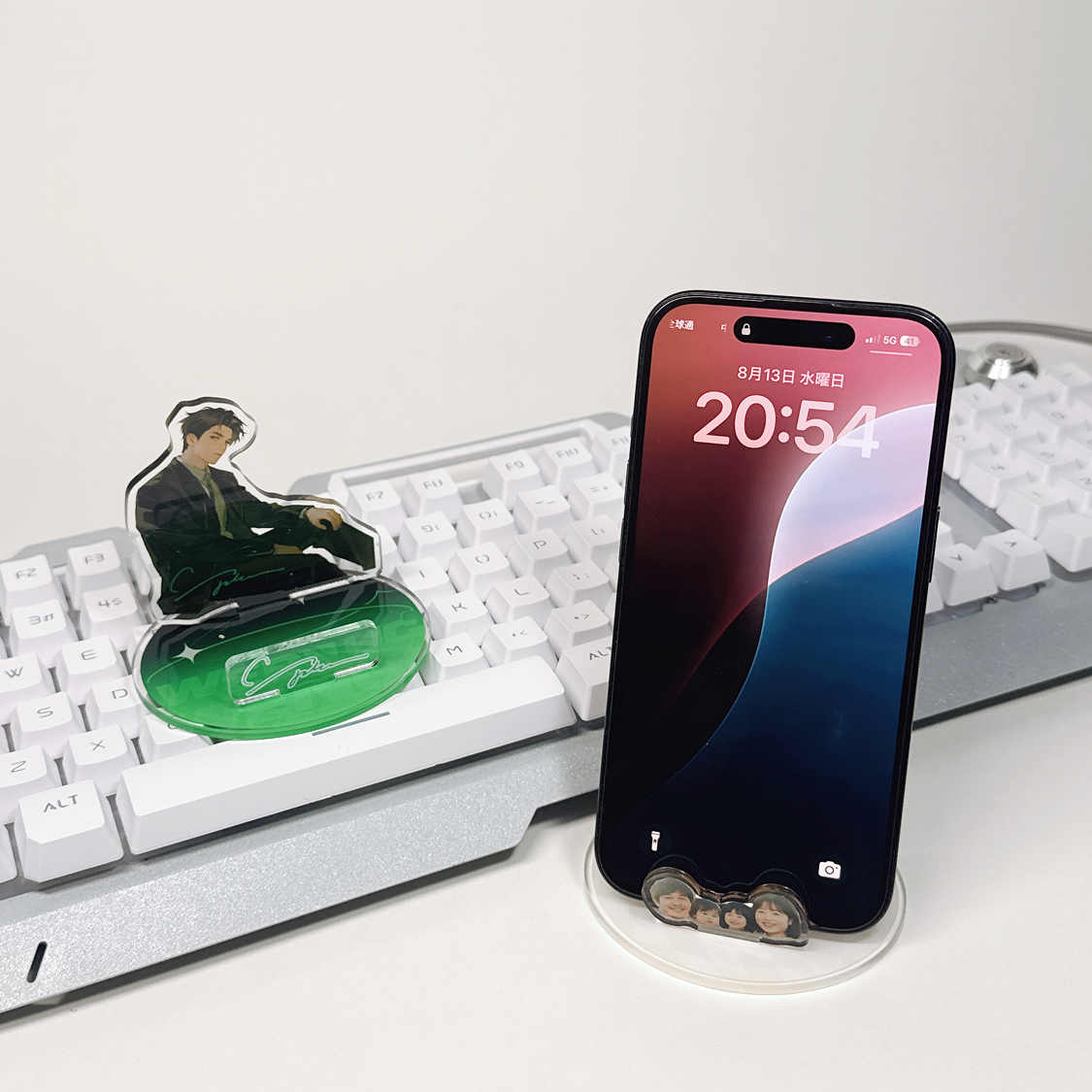 スマホホルダー・ダブルアクスタ｜オリジナル・実用・推し活・カスタム・応援|undefined