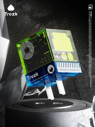 FunCASE Trozk 35W GaN充電器｜PD充電対応・急速充電・スマホ充電・小型・軽量・多機種対応