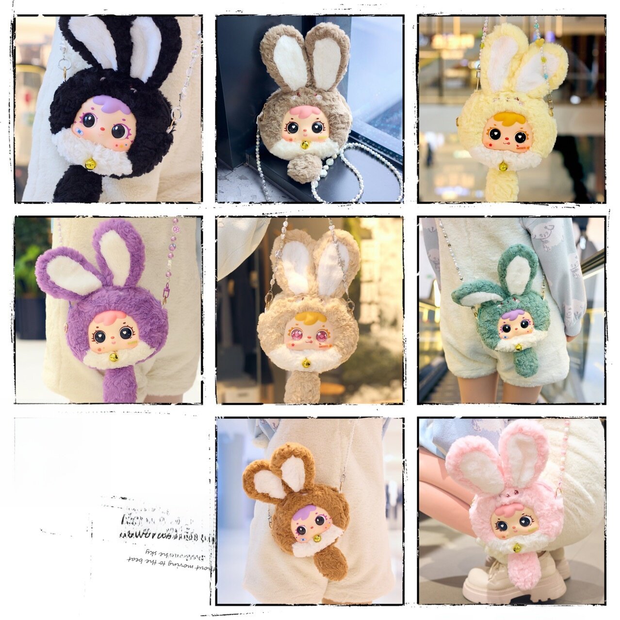【Samuel】ぬいぐるみブラインドボックス｜ウサギ・ドパミンカラー・おもちゃ・ふわふわ・かわいい|undefined