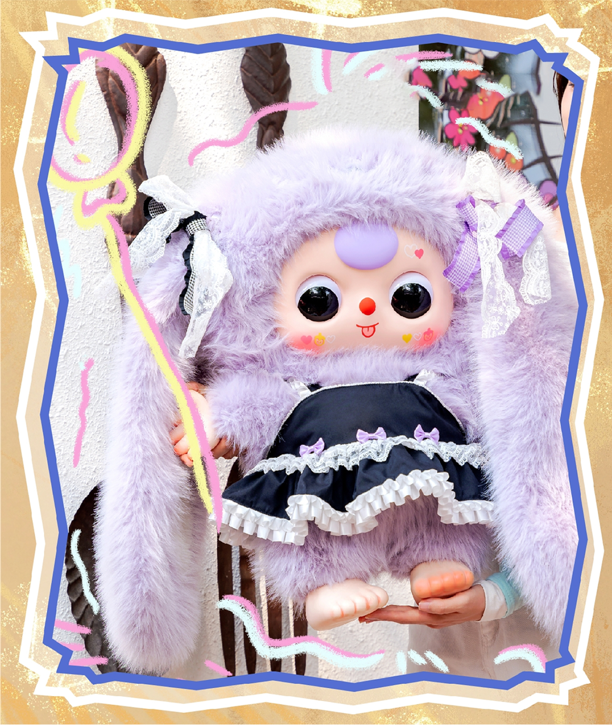 ぬいぐるみ Baby three 1000% ぬいぐるみ Baby three 1000% Baby Three