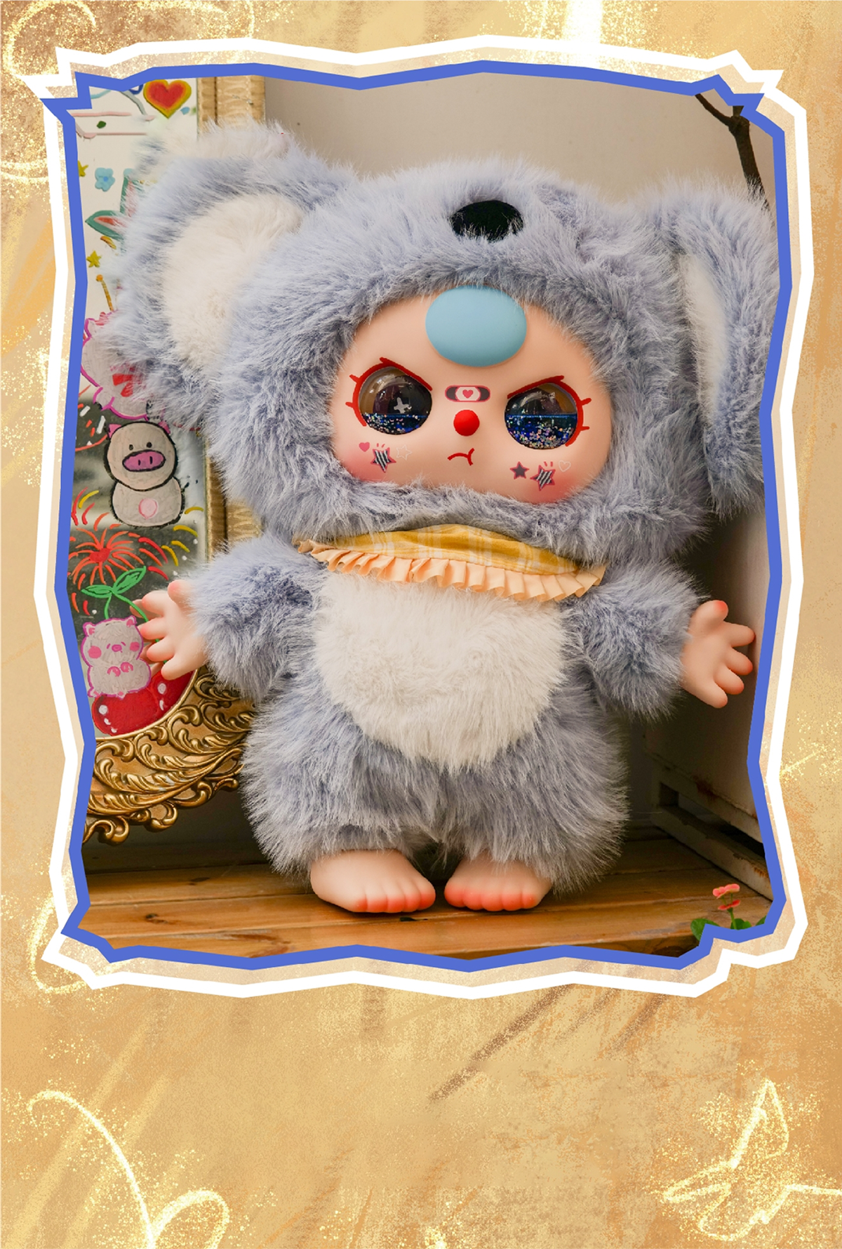 babythree100%　おやすみシリーズ　ミアと友達シリーズ babythree MIAのお友達シリーズ おやすみベビー Baby Three MIA