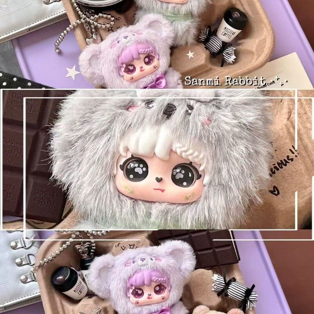Sanmiうさぎ・手を繋ぐシリーズ・ぬいぐるみ・ブラインドボックス 予約