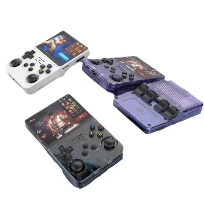 FunCASE R36S ポータブルレトロゲーム機｜1G メモリ搭載・ストリートスタイルデザイン・携帯型・ポータブルゲーム機・レトロGBA/FC/アーケード/PSP対応・懐かしのゲームをどこでも楽しめる
