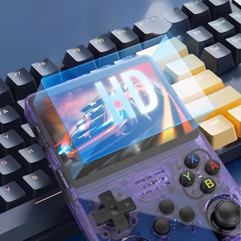 R36S ポータブルレトロゲーム機｜1G メモリ搭載・ストリートスタイルデザイン・携帯型・ポータブルゲーム機・レトロGBA/FC/アーケード/PSP対応・懐かしのゲームをどこでも楽しめる|undefined