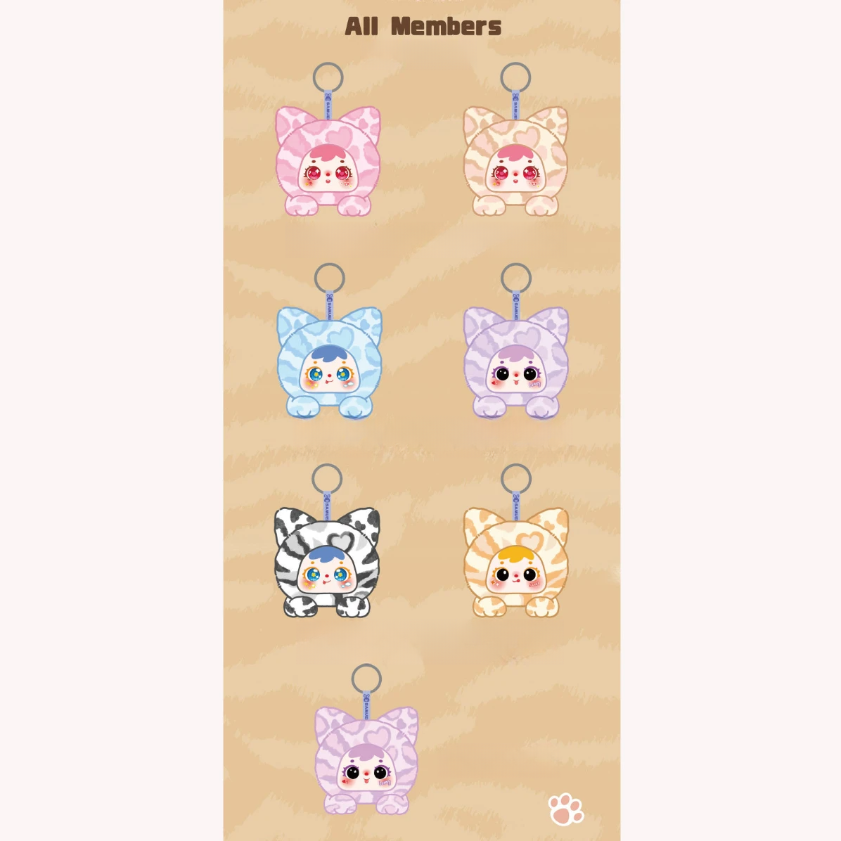 【Samuel】ニャンコのボーッとする時間シリーズ・ぬいぐるみ・ブラインドボックス・猫・癒やし・かわいい|undefined