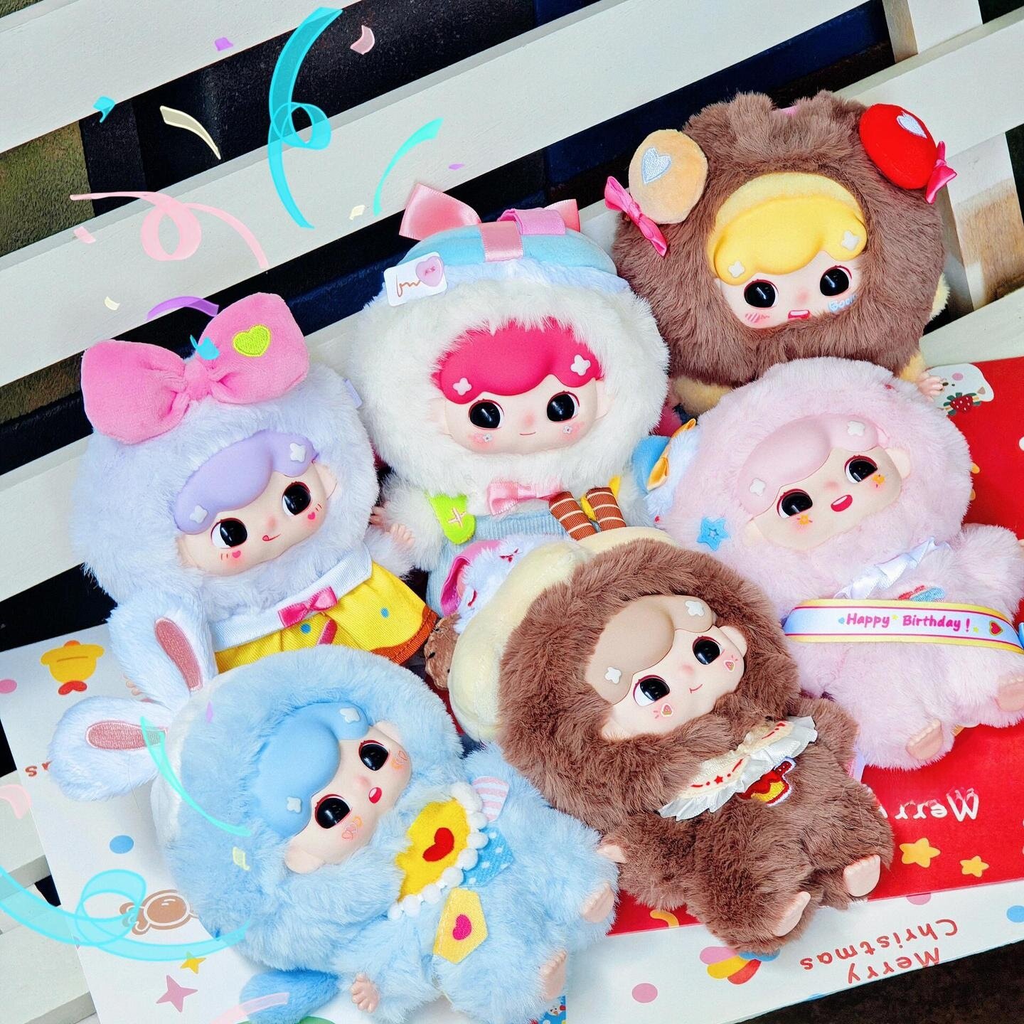 ぬいぐるみブラインドボックス｜正規品・新品・毛绒シリーズ・フィギュア・人形・サプライズトイ・可愛い・萌えグッズ・プレゼント|undefined