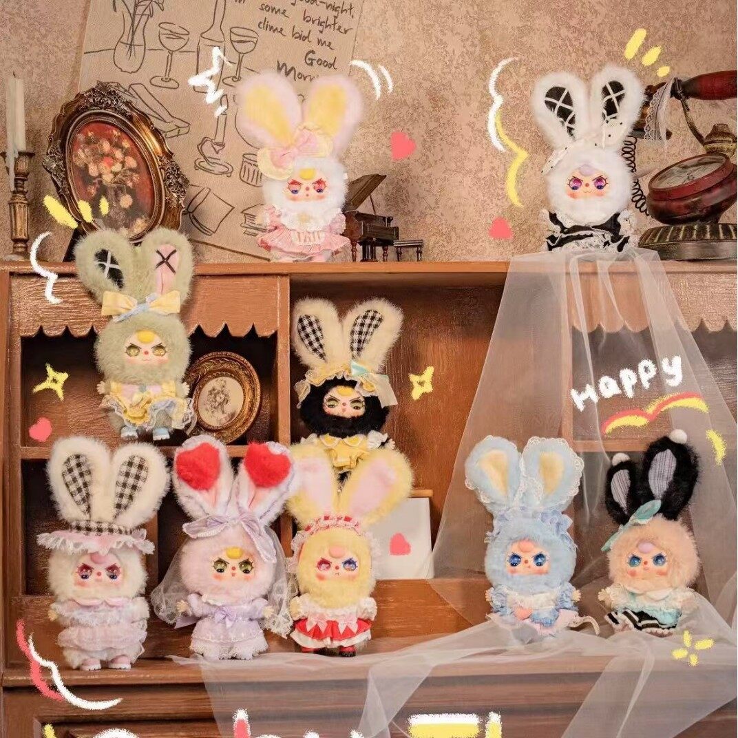 【BABY THREE】ロリータの夢100%・ぬいぐるみ・ブラインドボックス・かわいい・癒し|undefined