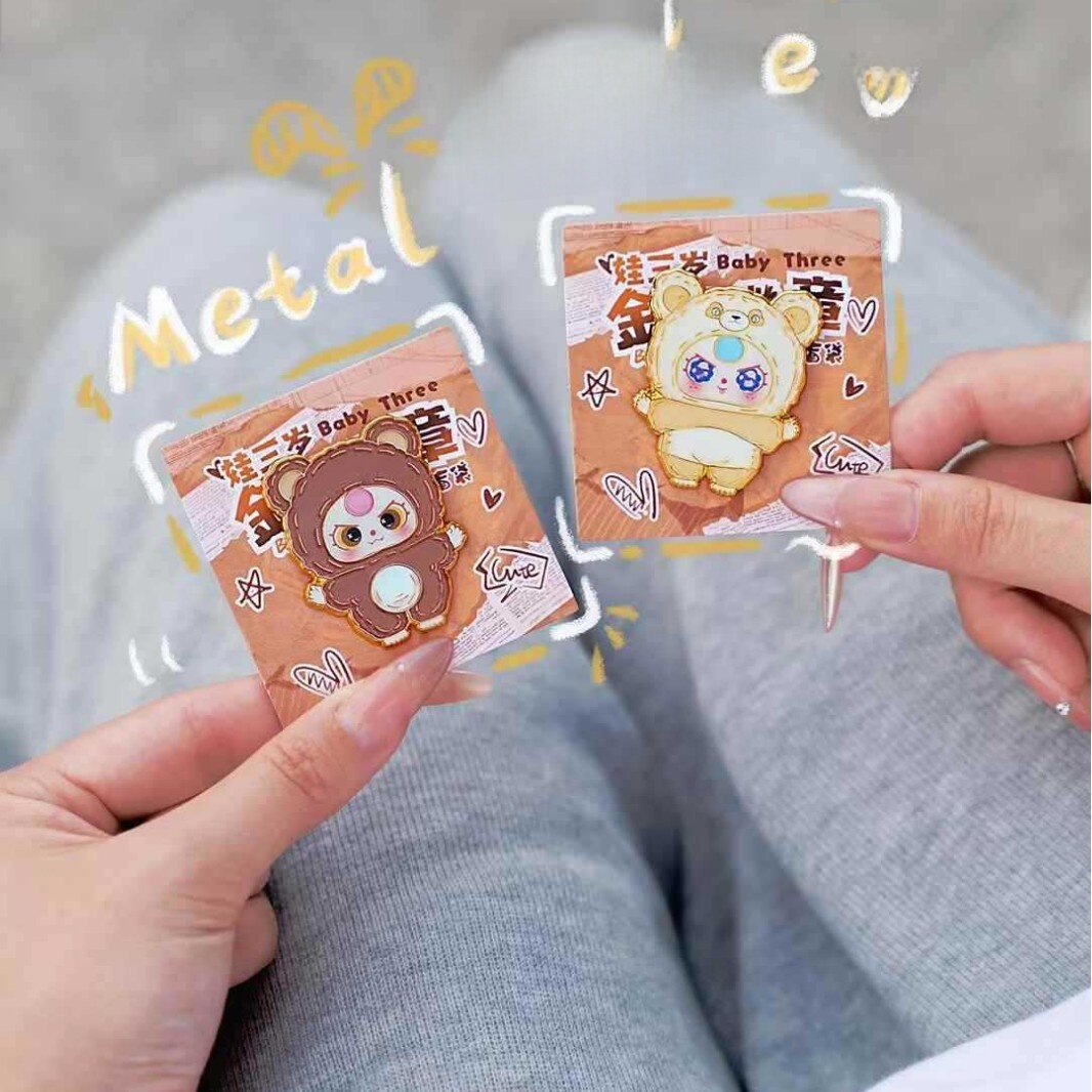 【BABY THREE】ピンバッジ・ブラインドボックス・かわいい|undefined