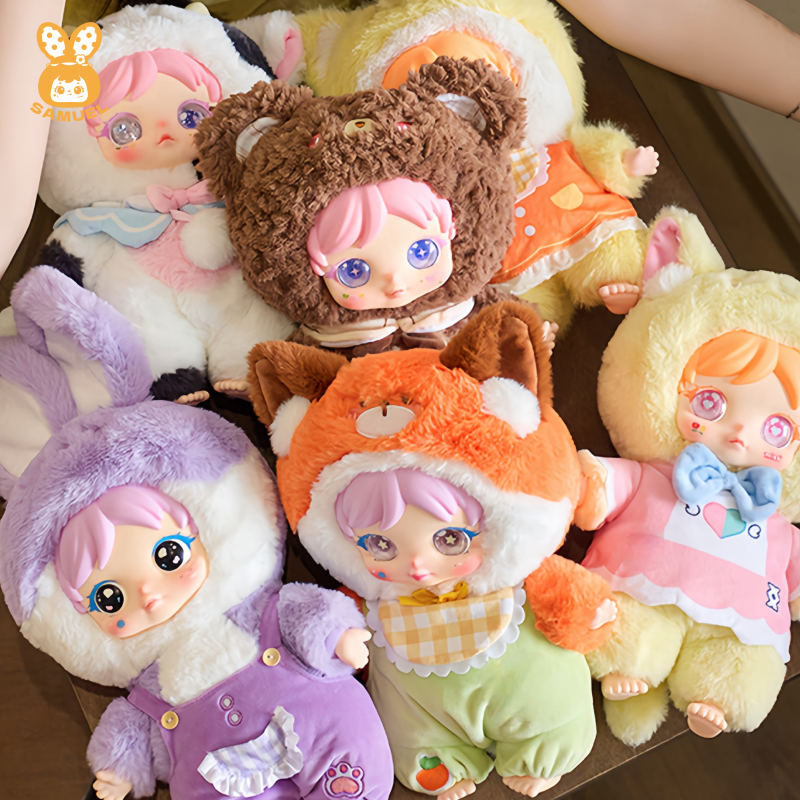 【Samuel】ぬいぐるみブラインドボックス｜キャンディジャー風・フィギュア・ふわふわ・キュート・愛らしい|undefined