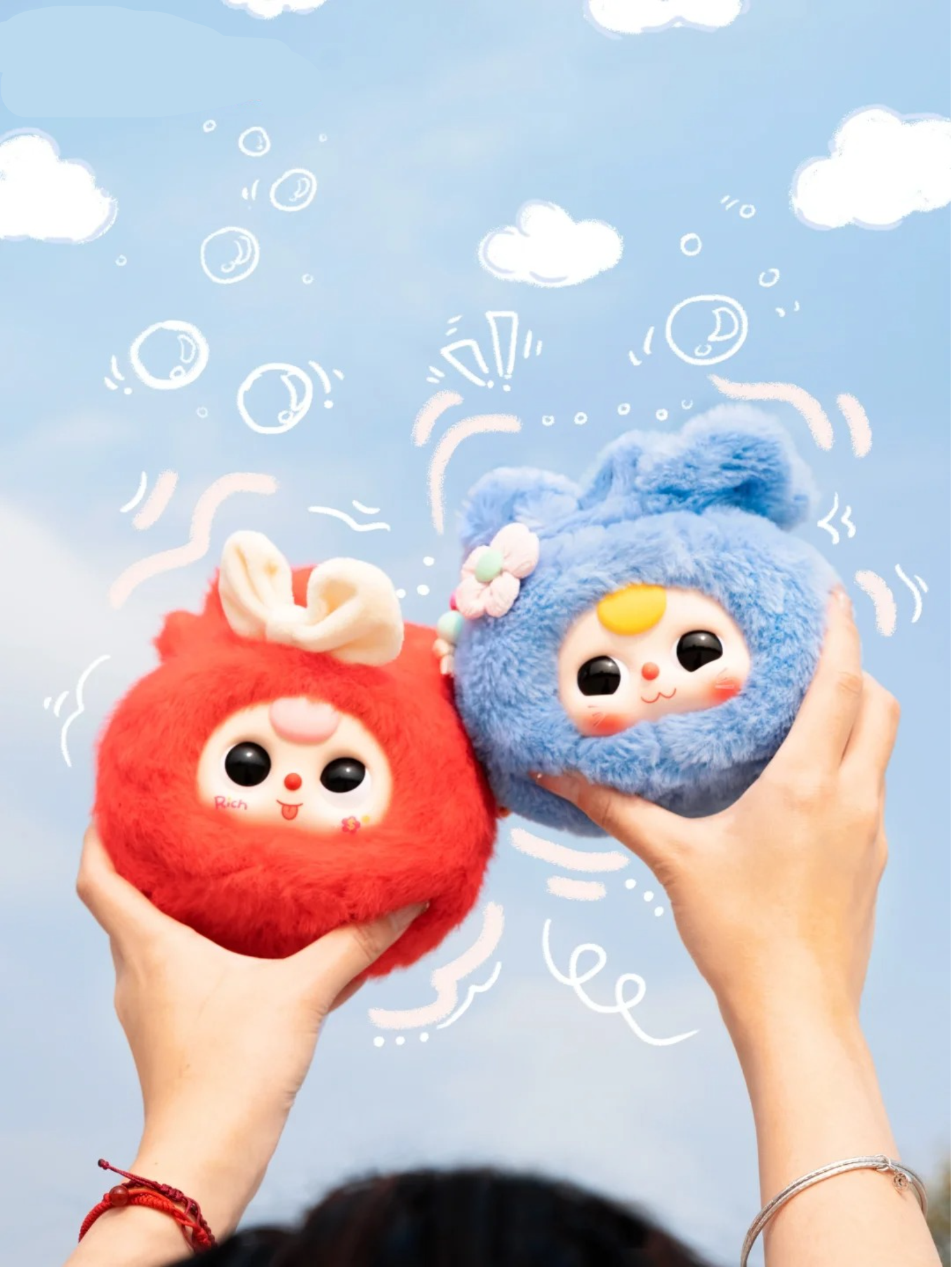 ベビースリー幸運巾着シリーズ・1個】ブラインドボックス