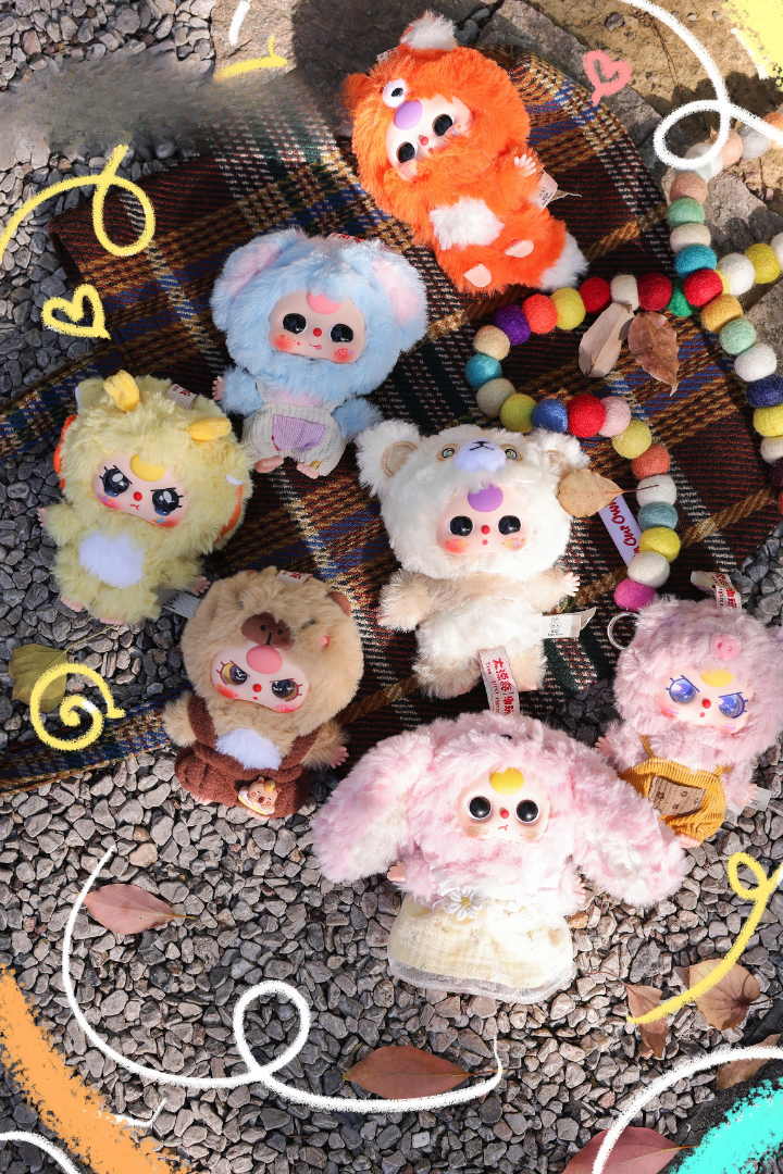 Fuwa　babythree 80% ぬいぐるみ Fuwa babythree 80% ぬいぐるみ Babythree ベイビースリー