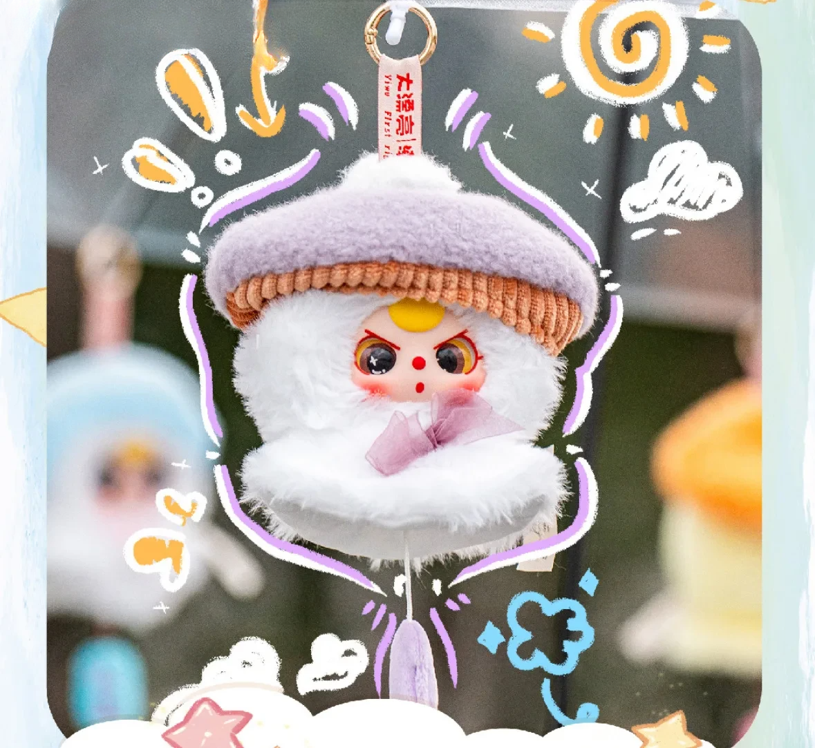 babythree 小不点 ミニ頭キーホルダーシリーズ Amazon.co.jp: 1pc ポータブルミニトランプキーホルダー小さな