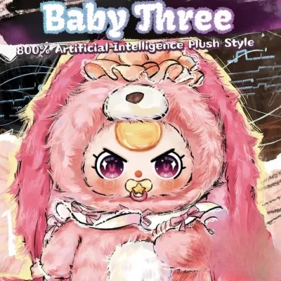 【BABY THREE】秘密のドールシリーズ・かわいい・AI800%体毛ぬいぐるみ・ブラインドボックス・サプライズトイ・置き物・おもちゃ・プレゼント・お土産・サプライズ