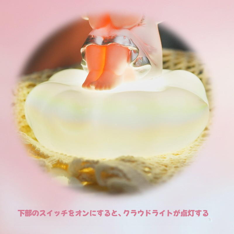 アニーベビー｜ラッキー・小さなランプ・装飾品・かわいい・夢のような天使・絶妙な夜の光・ギフト|undefined