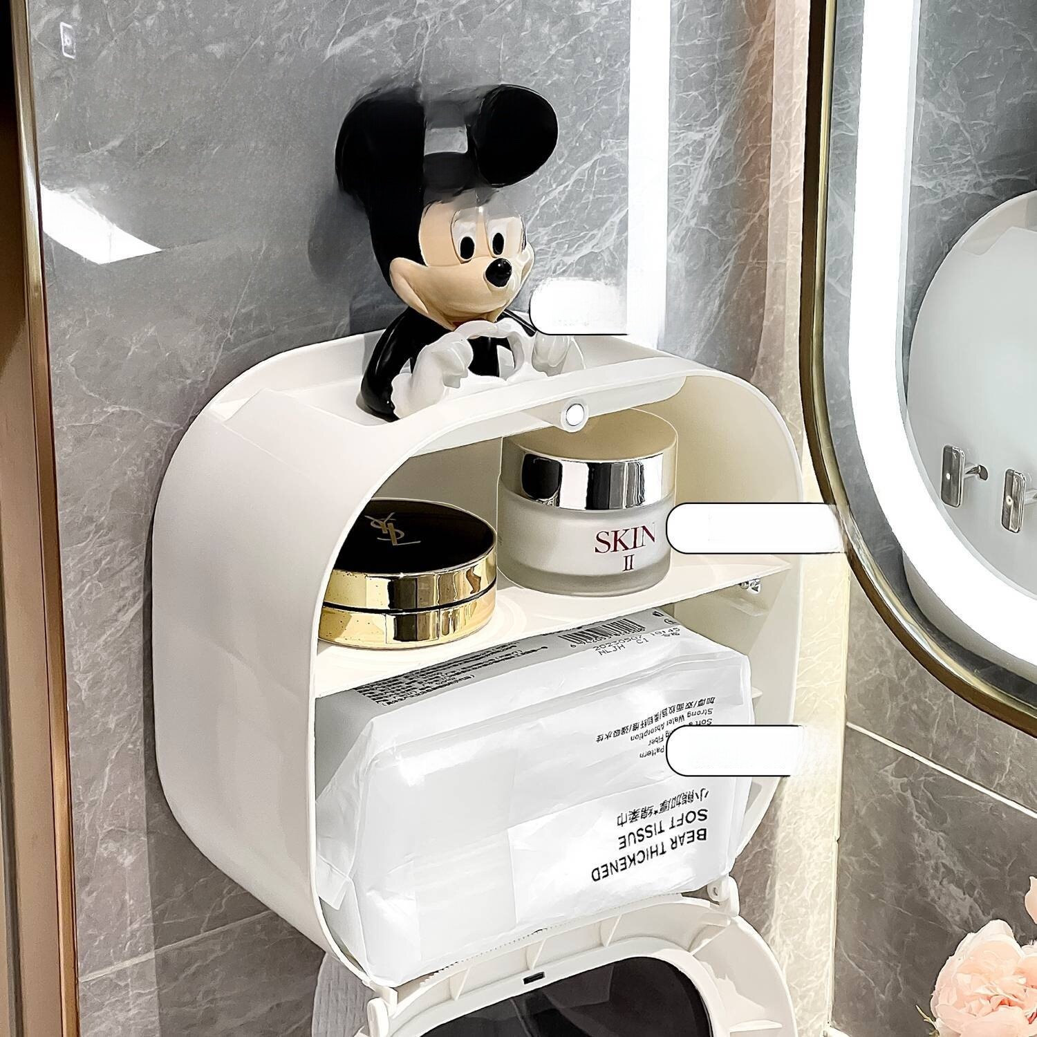 ティッシュボックス｜壁掛け・バスルーム・防水・トイレティッシュボックス・収納クリーニング用品|undefined