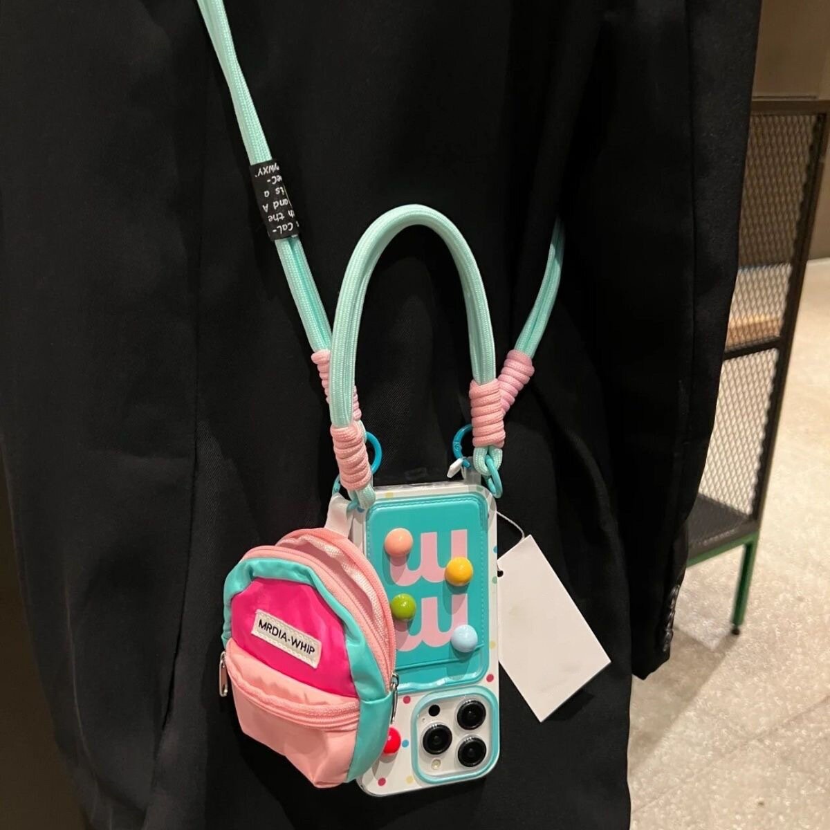 スマホケース｜多機種・女性用・ホルターネックデザイン・落下防止・ソフトケース・かわいい|undefined