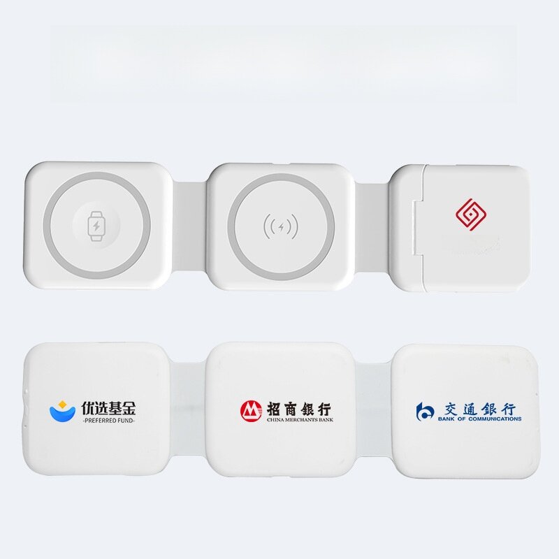 3-in-1ワイヤレス充電器｜多機能・磁気・ポータブル・折りたたみ収納・便利|undefined