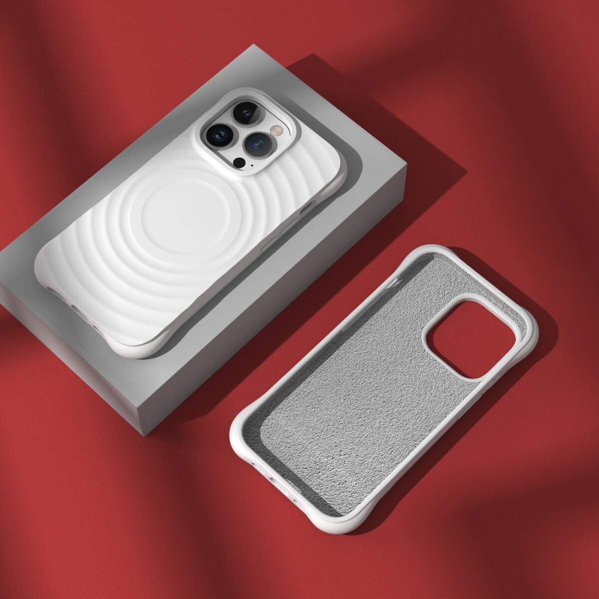 iPhone スマホケース｜アイフォーン・波型・液体シリコン・携帯電話保護ケース・保護カバー|undefined