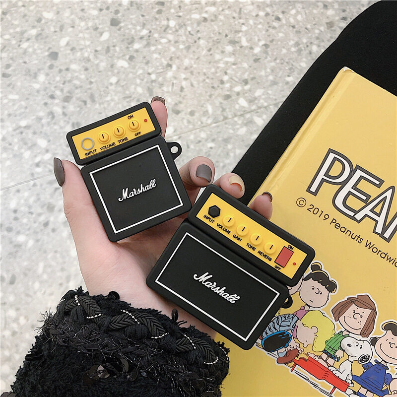 イヤホンケース｜レトロ・スピーカー風・漫画デザイン・Apple airpods・Bluetooth|undefined
