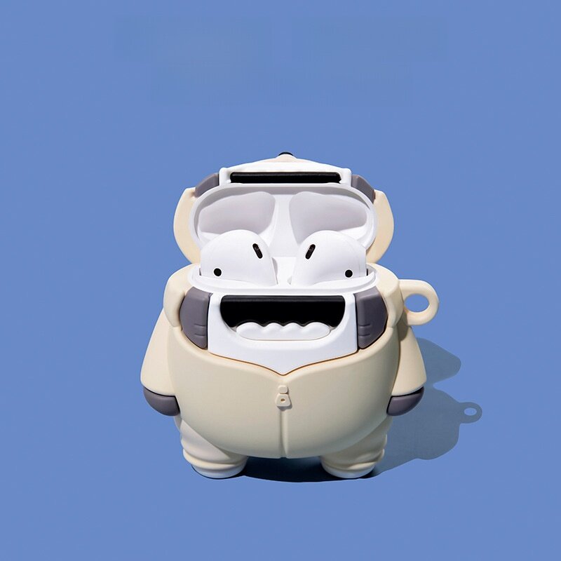 イヤホンケース｜Appleairpods2/3/pro・鮫・サメ・漫画デザイン・かわいい・イヤホン保護ケース|undefined