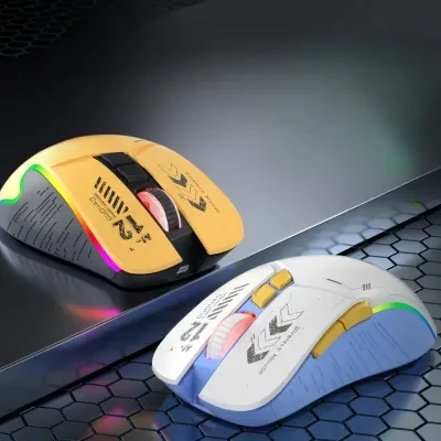 FunCASE ワイヤレスマウス｜大人気・Bluetooth・有線・デュアルモード・充電式・静音・ノートパソコン・デスクトップコンピューター