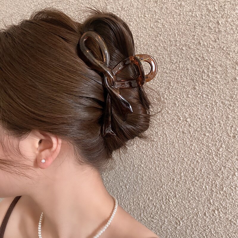 ヘアクリップ｜2025年新作・シンプル・上品・女性用・高級感・後頭部用・シャーククリップ・ヘアアクセサリー|undefined